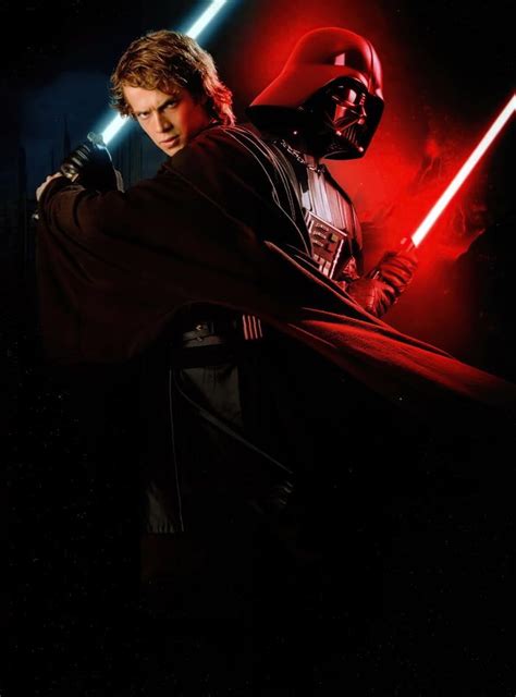 darth vader and anakin skywalker|More.